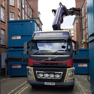tight squeeze lorry